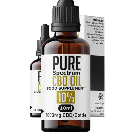 1000mg 10% Pure CBD Oil