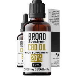 2000mg Flavoured Broad Spectrum CBD Oil