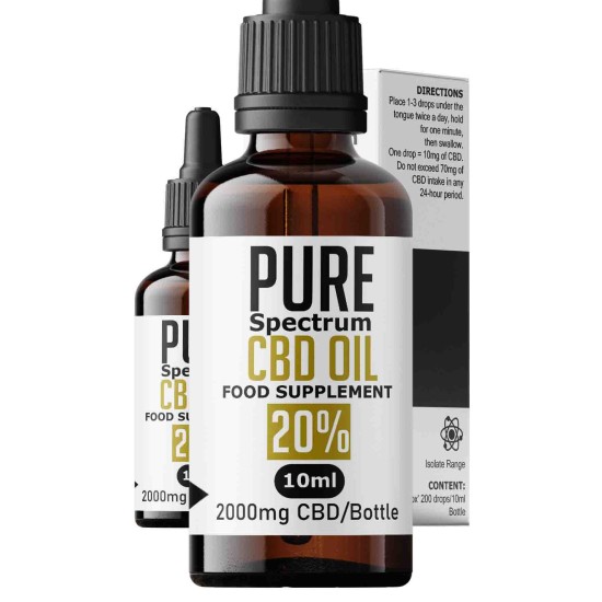 2000mg 20% Pure CBD Oil