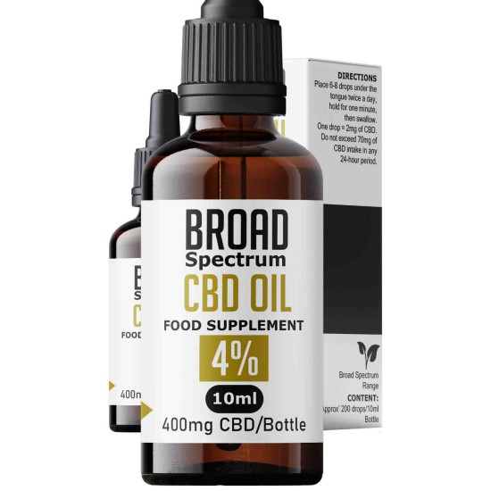 400mg Flavoured Broad Spectrum CBD Oil