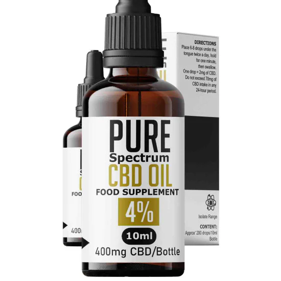 400mg Flavoured Isolate CBD Oil