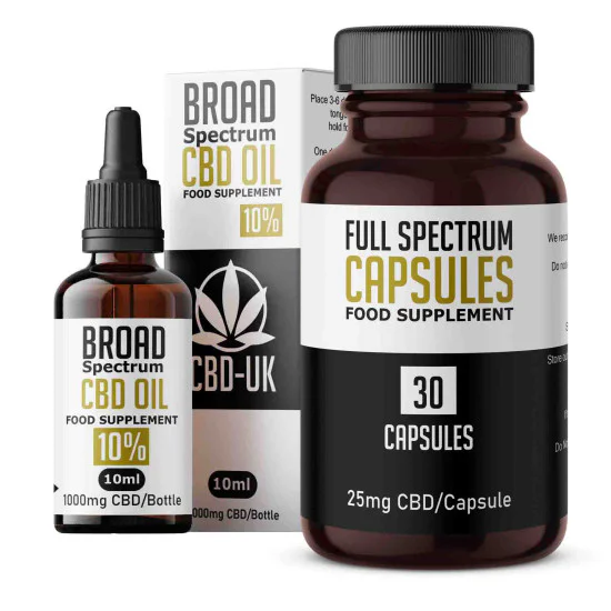 CBD Oil & Full Spectrum CBD Capsules