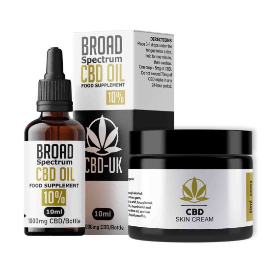 CBD Oil & CBD Skin Cream 