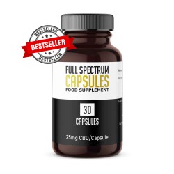 25mg Full Spectrum CBD Capsule