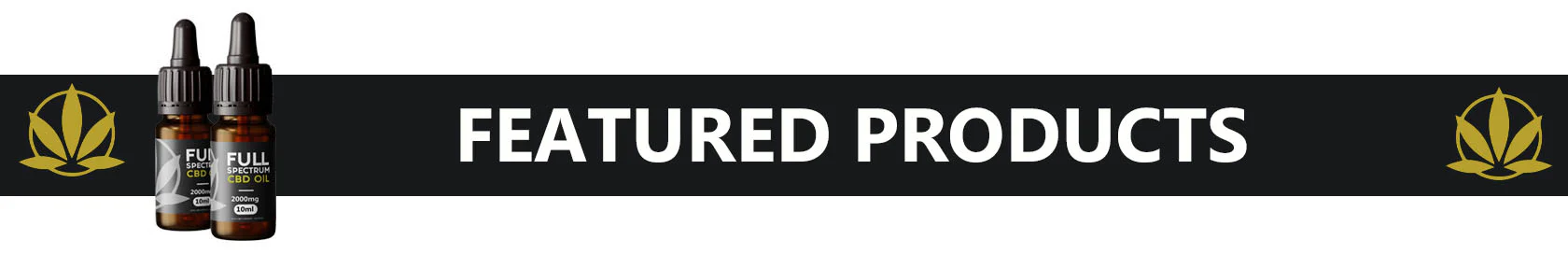 CBD UK Featured Products Banner PC