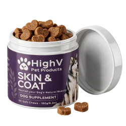 HighV Skin & Coat Dog Treats
