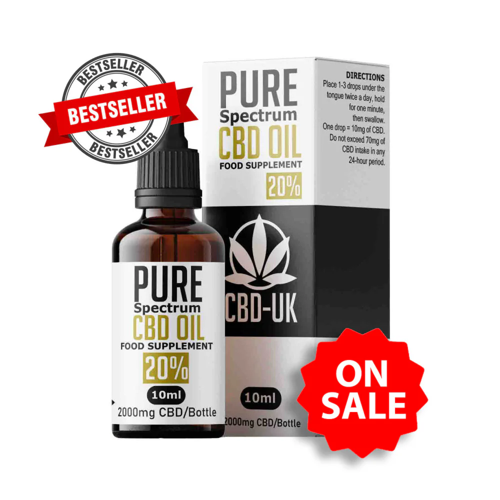 2000mg 20% Pure CBD Oil