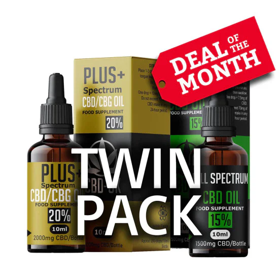 CBG & Full Spectrum Oil twin pack