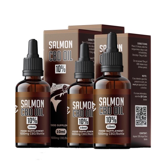 Salmon CBD Oil Multipack