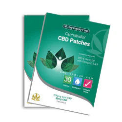 CBD Patches Twin Pack - 45mg Super Strength