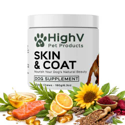 HighV Skin & Coat Dog Treats